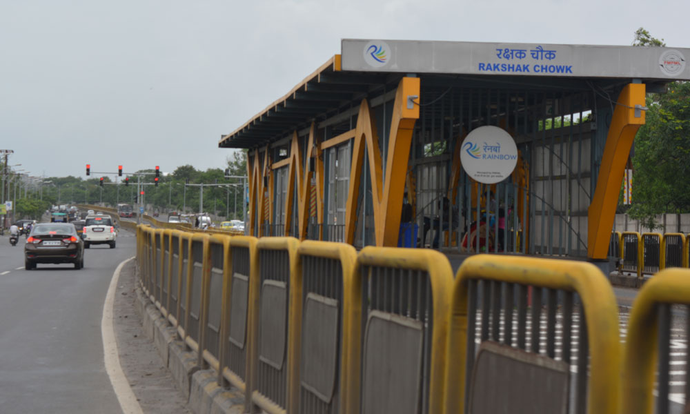 BRTS Road from Sandghvi to Kiwale