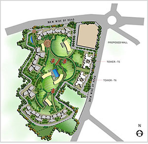 Layout Plan of Raheja Vistas Premiere